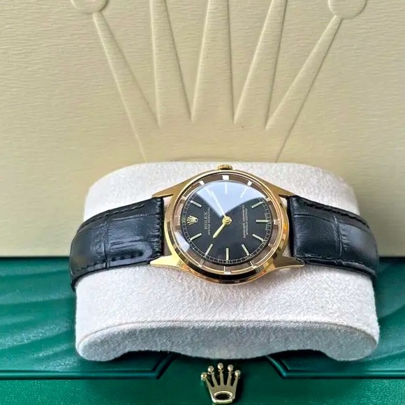 AUTHENTIC ROLEX DIAL AND MOVEMENT CAL 1401, RE-CASED INTO A GENTS WRIST WATCH - Picture 4 of 11